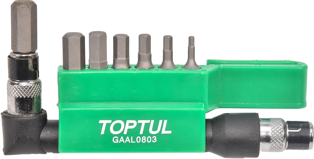 

Набор бит с держателем Toptul GAAL0803 7 шт.