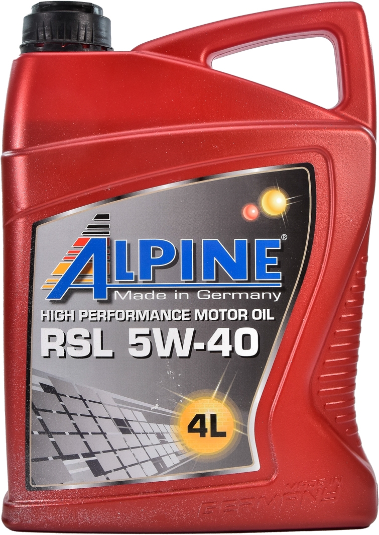 

Моторное масло Alpine RSL 5W-40 синтетическое 100148