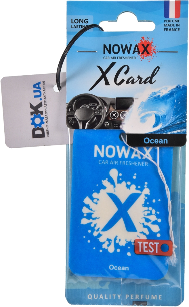 

Ароматизатор Nowax X Card Ocean NX07542