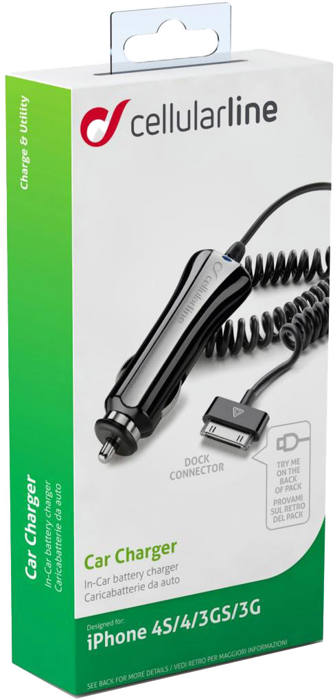 

USB зарядка в авто CellularLine CBRIPHONE1