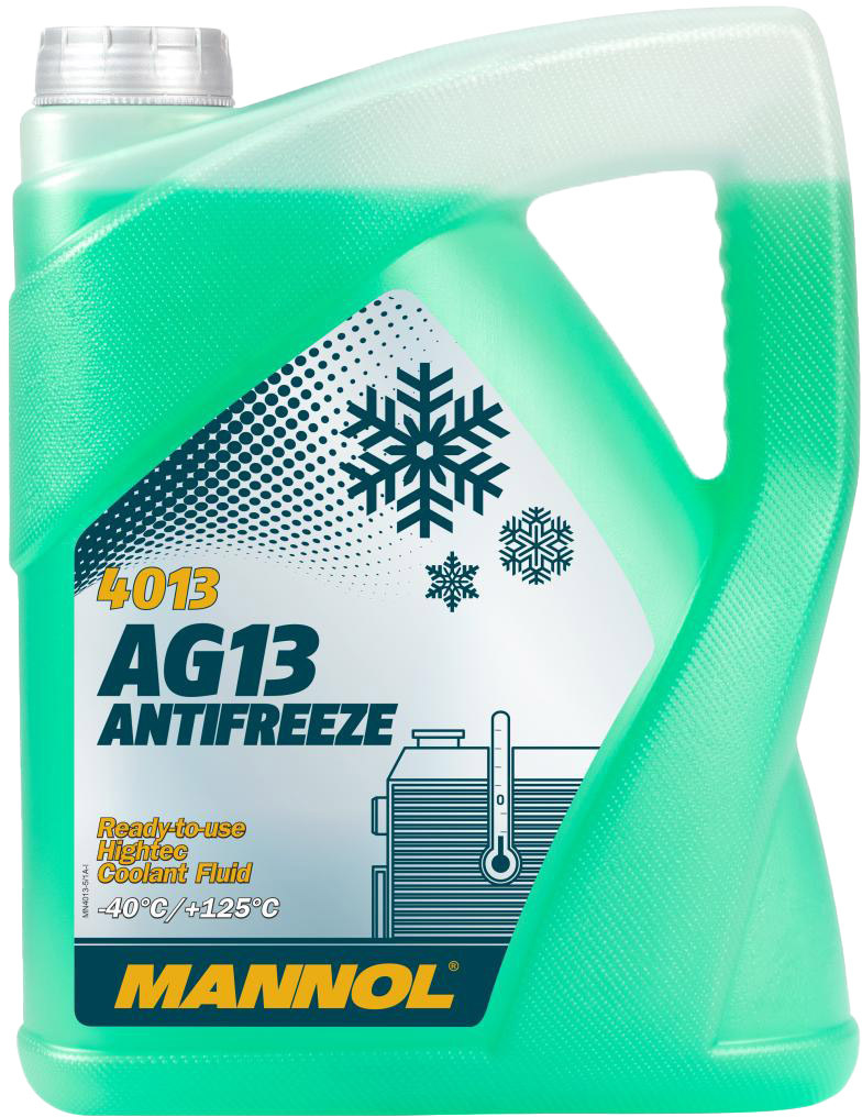 

Готовый антифриз Mannol AG13 (-40) Hightec зеленый MN4013-5