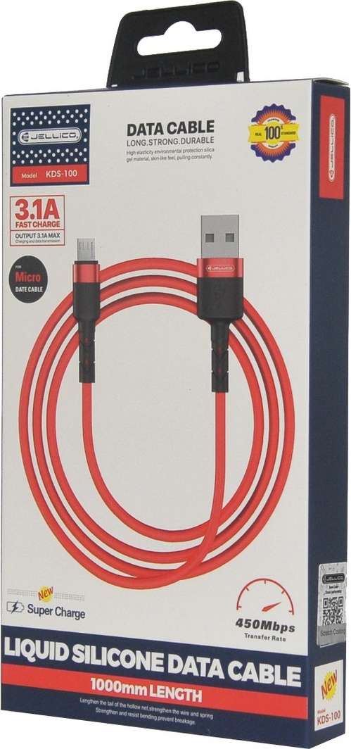 

Кабель Jellico KDS-100 RL064420 USB - Micro USB 1 м