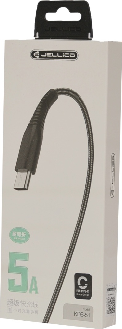 

Кабель Jellico KDS-51 RL057351 USB - USB type-C 1,2 м