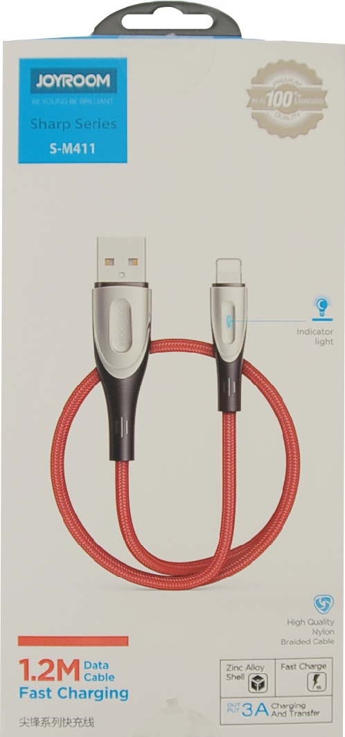 

Кабель Joyroom Sharp S-M411 RL058039 USB - USB type-C 1,2 м