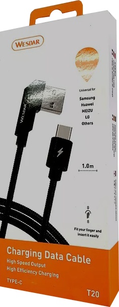 

Кабель Wesdar T20 RL046817 USB - Micro USB 1 м