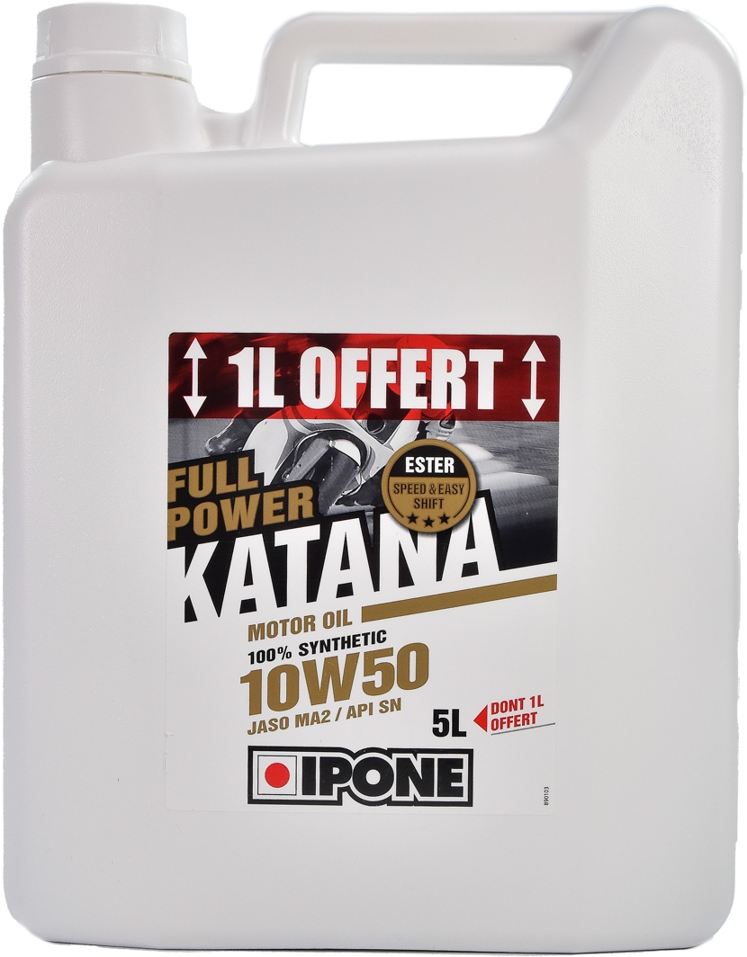 

Моторное масло 4T Ipone Full Power Katana 10W-50 полусинтетическое 800011