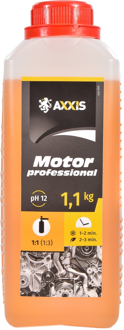 

Концентрат очистителя двигателя Axxis Motor Professional пена AXX3991