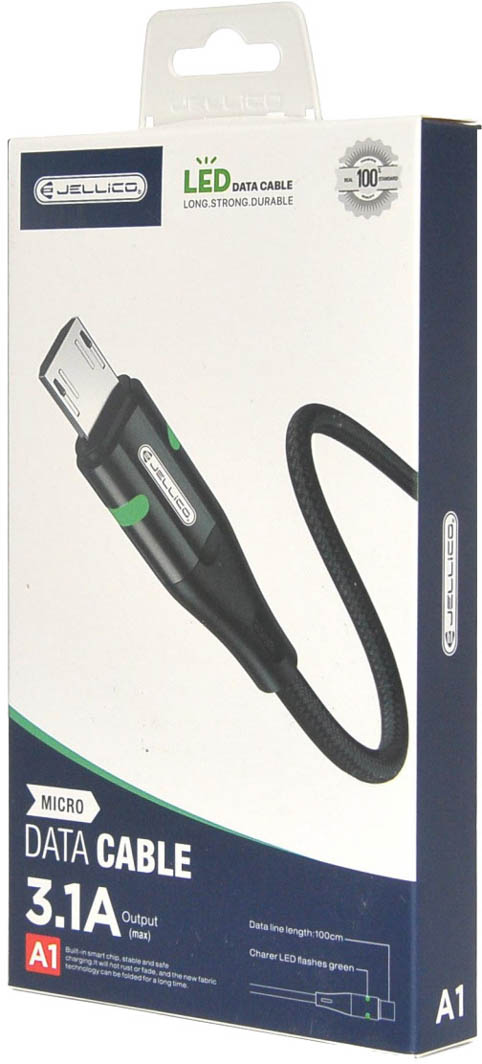 

Кабель Jellico A1 RL064424 USB - Micro USB 1 м