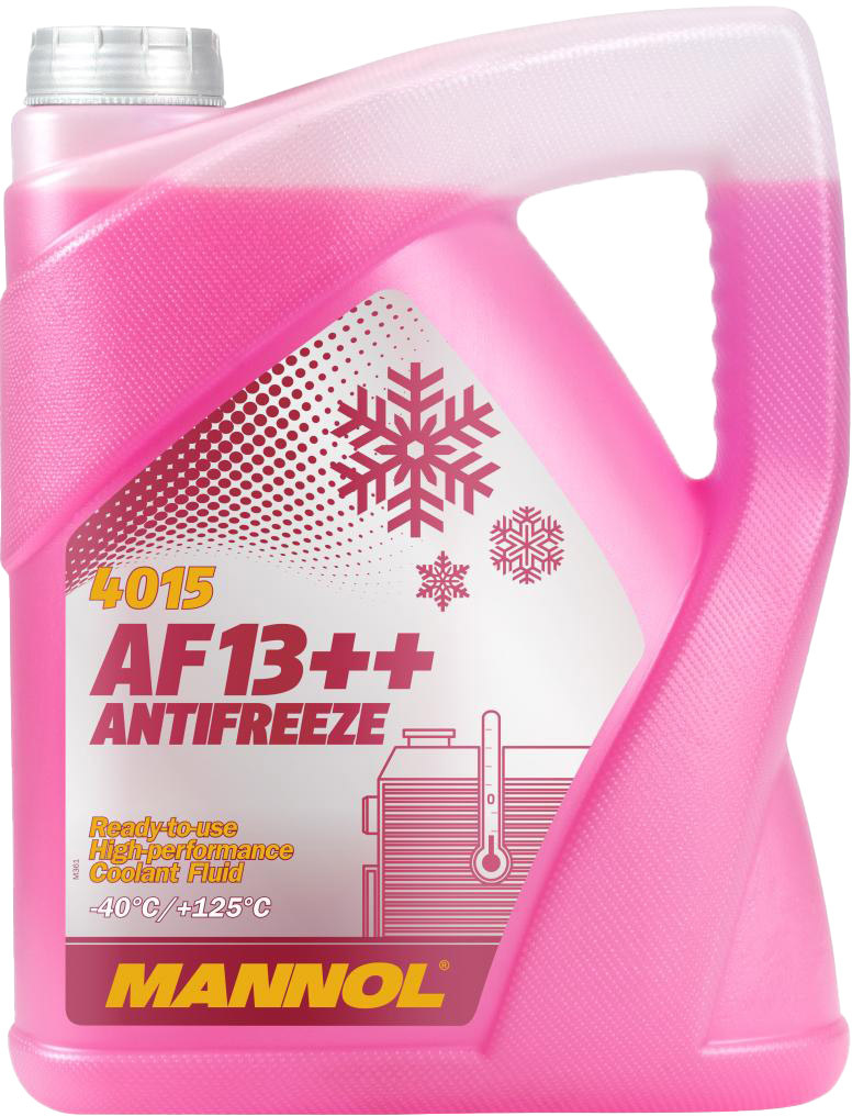 

Готовый антифриз Mannol AF13++ (-40) High-performance фиолетовый MN4015-5