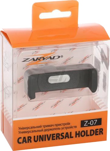 

Держатель для телефона Zaryad Z-07 черный