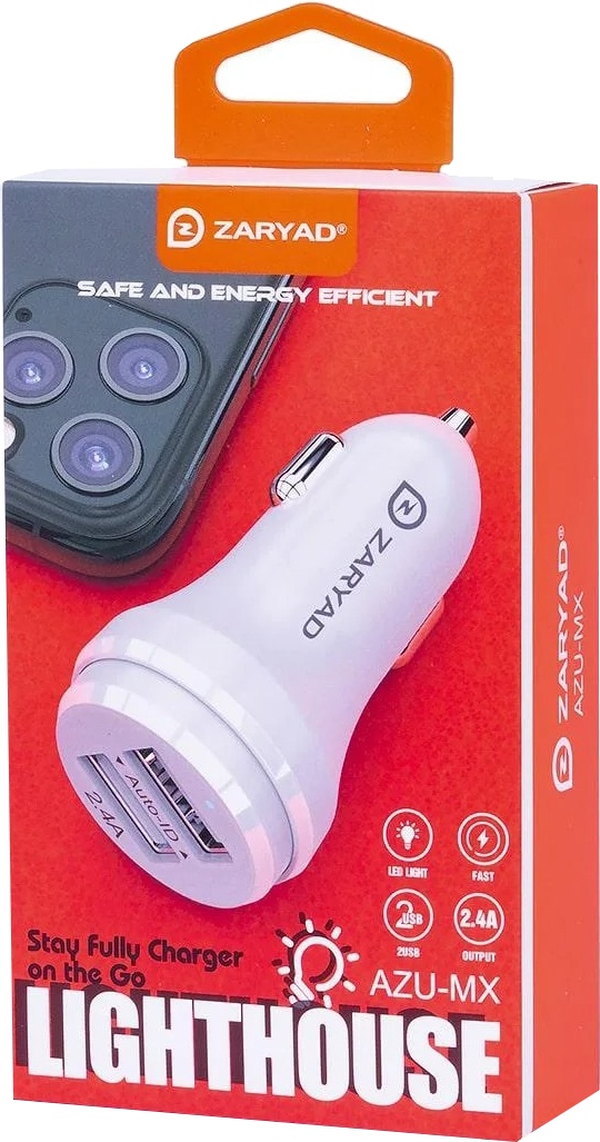 

USB зарядка в авто Vitol AZU-MX