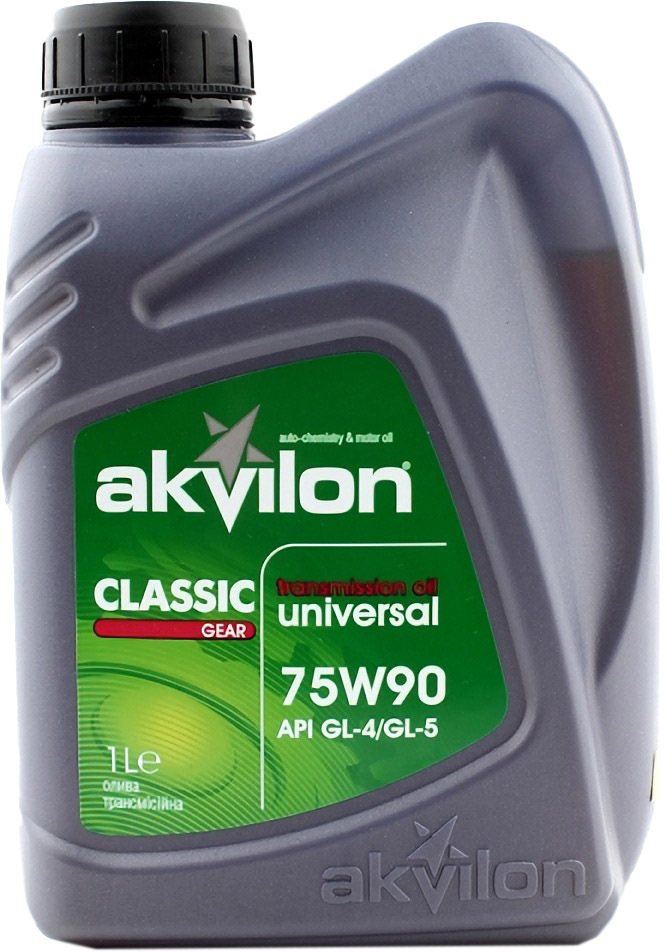 

Трансмиссионное масло Akvilon GL-4 75W-90 полусинтетическое 759001OF