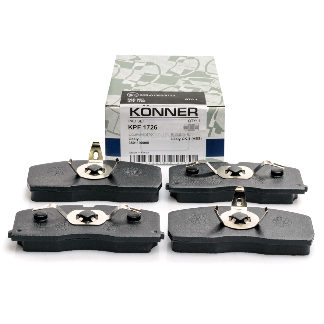 

KONNER-KOREA kpf1726 Тормозные колодки