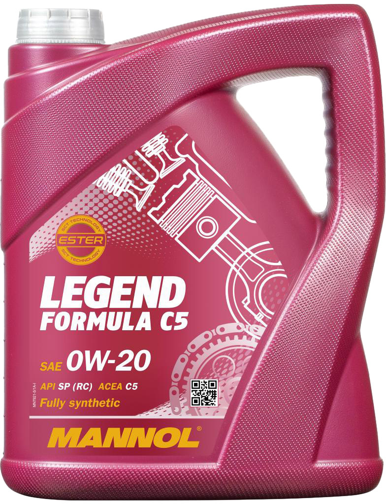 

Моторное масло Mannol Legend Formula C5 0W-20 синтетическое MN7921-5