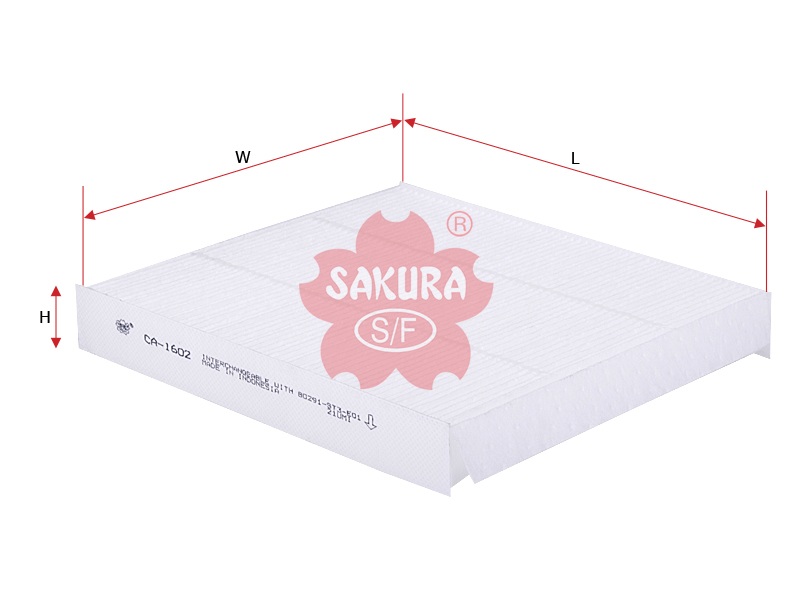 

Sakura CA1602 Фильтр салона