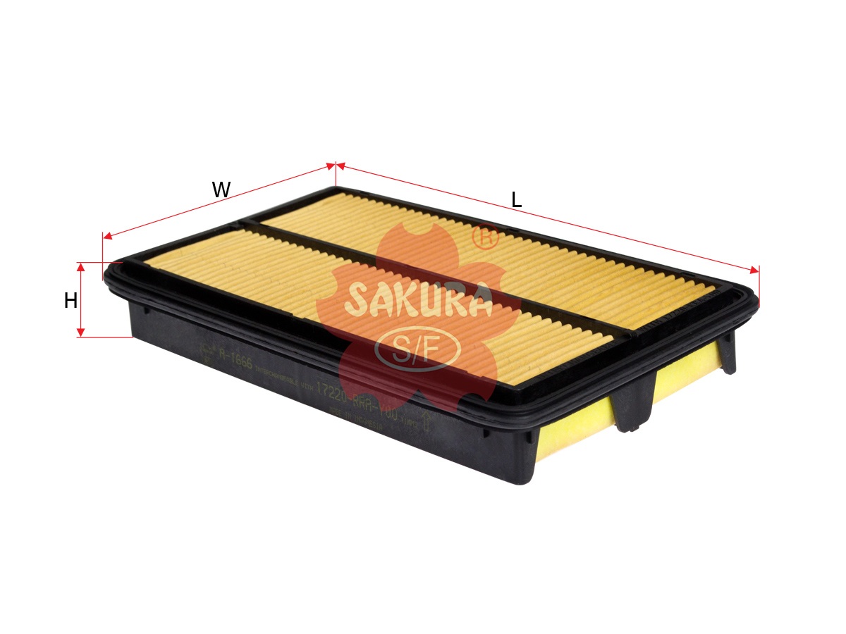 

Sakura A1666 Воздушный фильтр