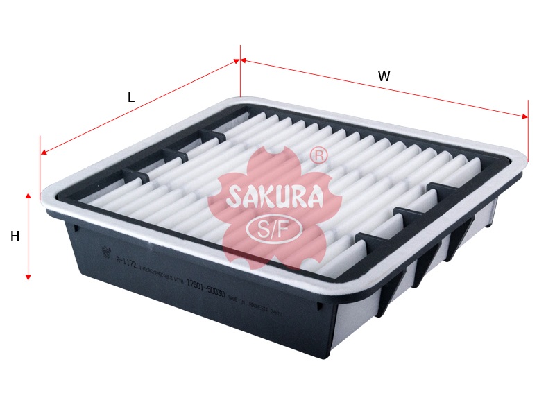 

Sakura A1172 Воздушный фильтр