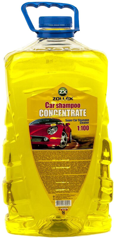 

Концентрат автошампуня Zollex Professional Car Shampoo воск ZC-161