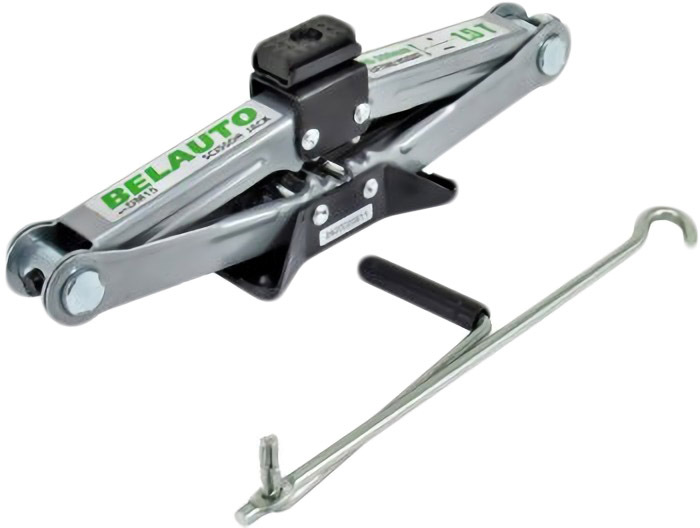 

Домкрат BELAUTO Scissor Jack ромбовидный винтовой 1,5 т DM15