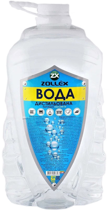 

Дистиллированная вода Zollex D-805