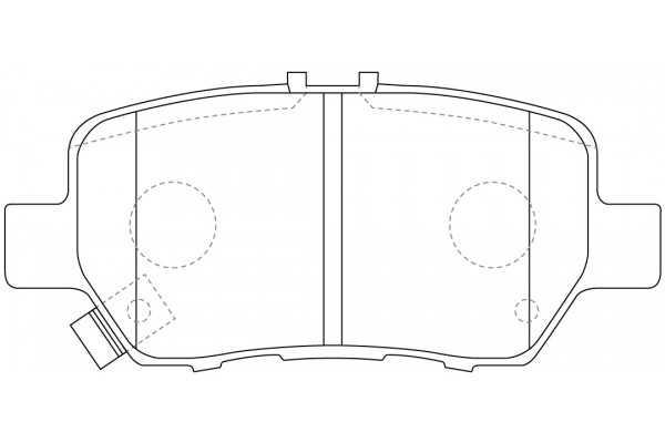 

Nibk PN8512 Тормозные колодки