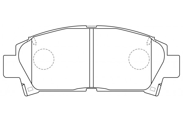 

Nibk PN1362 Тормозные колодки