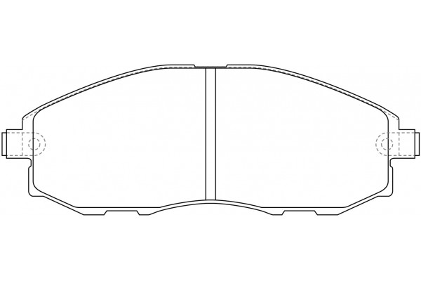 

Nibk PN0434 Тормозные колодки