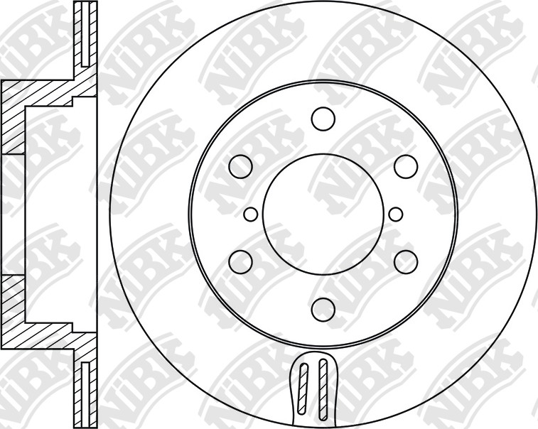 

Nibk RN1401 Тормозной диск