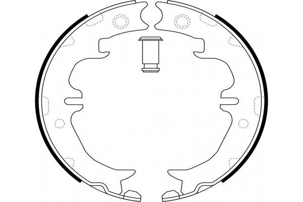 

Nibk FN0567 Колодки ручника