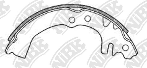 

Nibk FN0024 Тормозные колодки