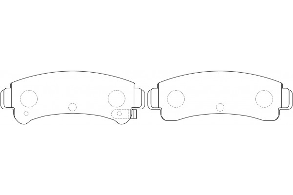 

Nibk PN2283 Тормозные колодки