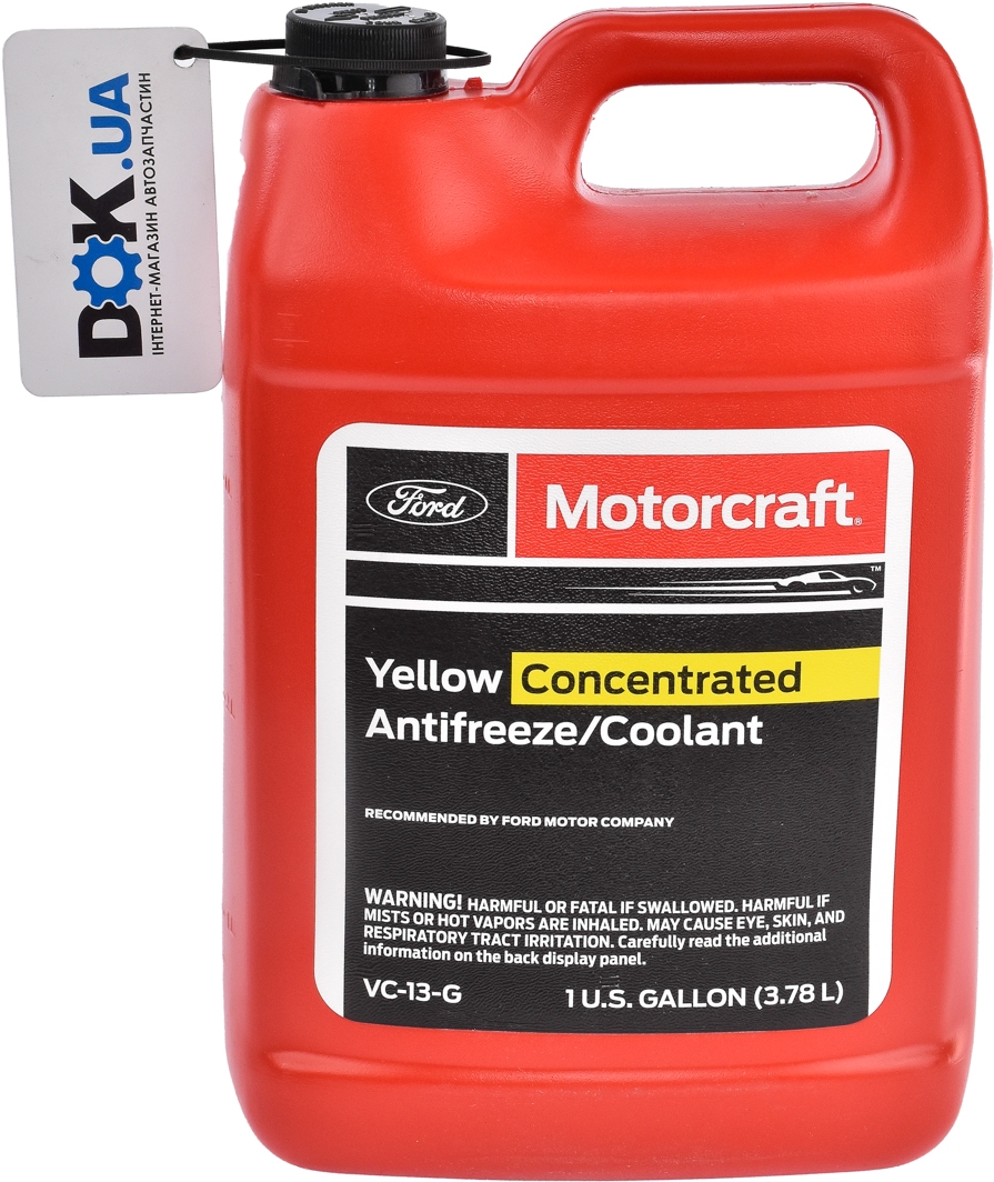 

Концентрат антифриза Ford Yellow Concentrated Antifreeze/Coolant желтый VC13G