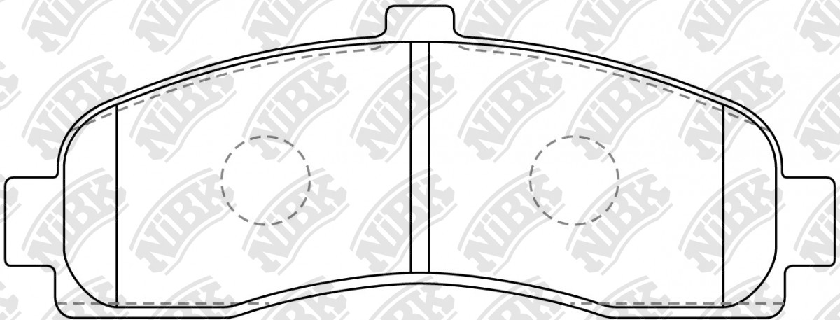 

Nibk PN2191 Тормозные колодки
