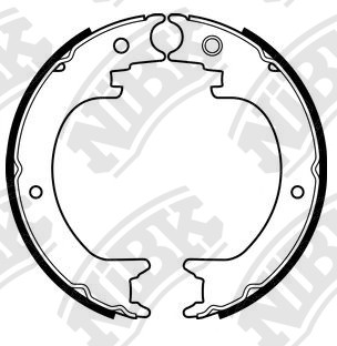 

Nibk FN0649 Колодки ручника