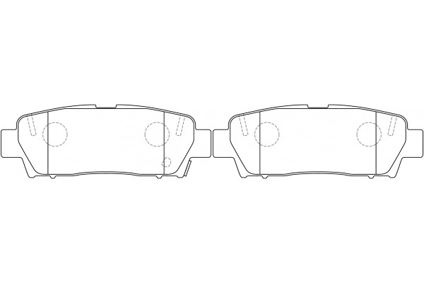 

Nibk PN1323 Тормозные колодки