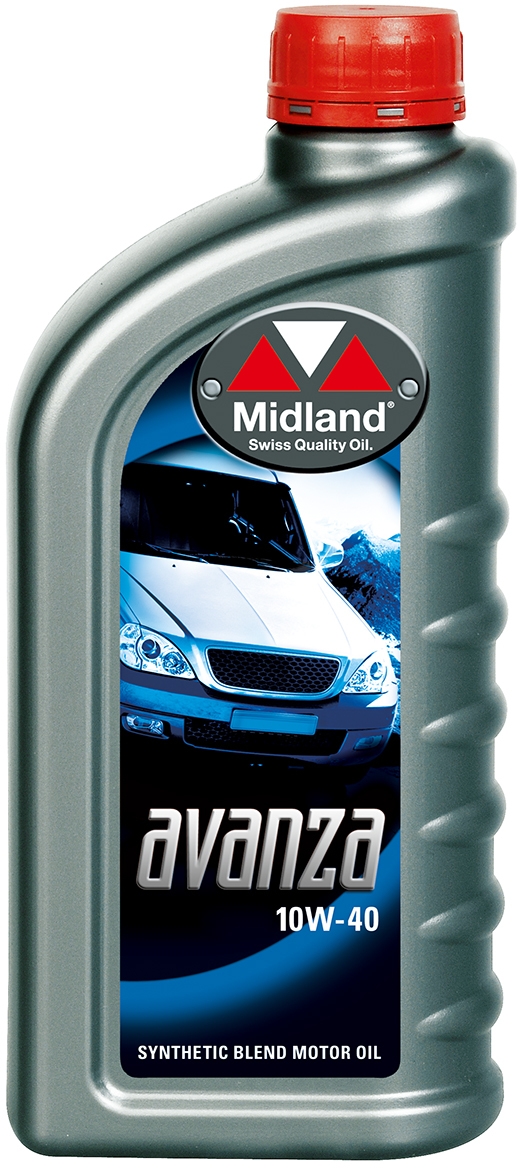 

Моторное масло Midland Avanza 10W-40 синтетическое 9