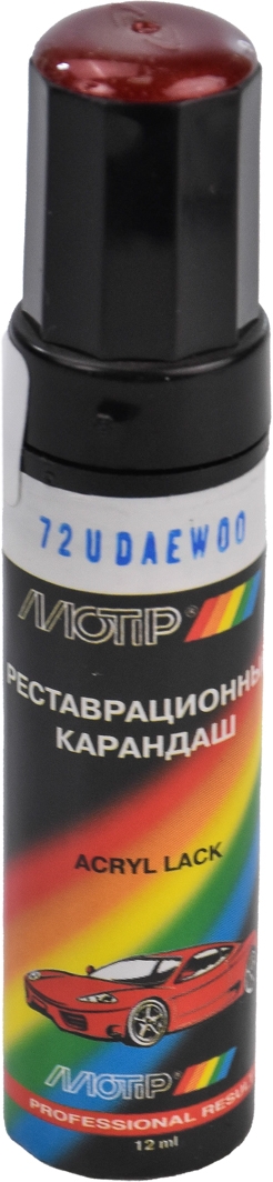 

Реставрационный карандаш Motip 72U D Красно-оранжевый для Daewoo 72U D