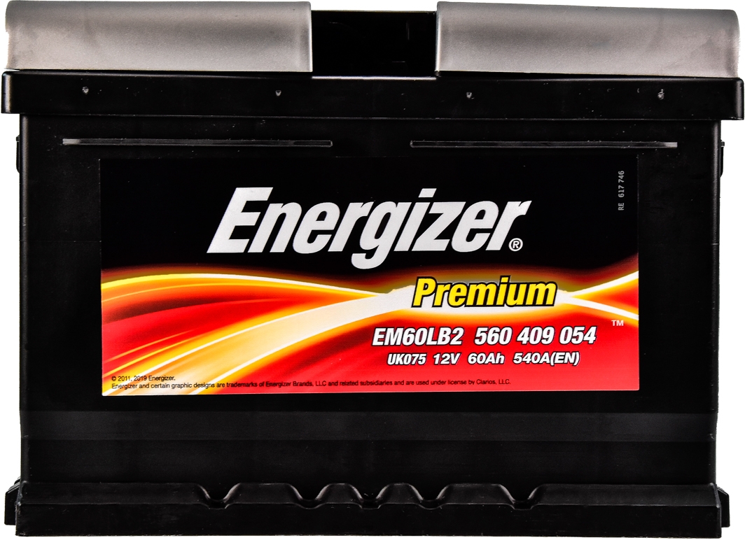 

Аккумулятор Energizer 6 CT-60-R Premium 560409054
