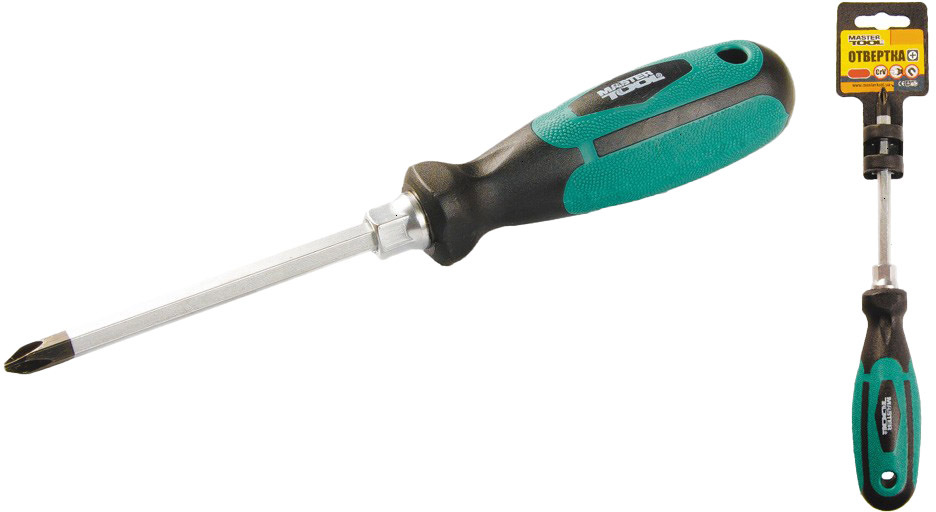 

Отвертка MasterTool 458215 PH 2
