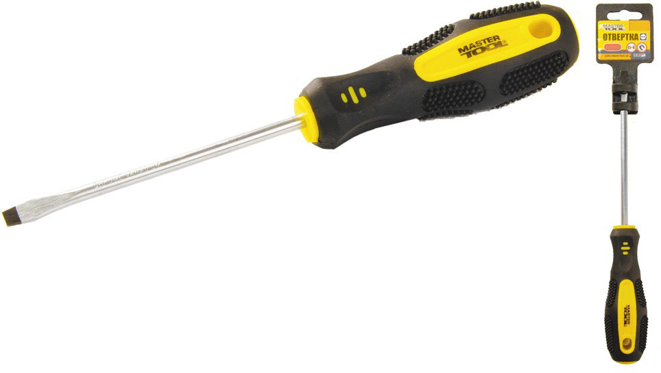 

Отвертка MasterTool 485820 SL 8