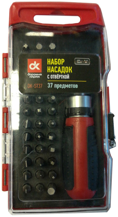 

Отвертка с набором бит Дорожная Карта DKST37