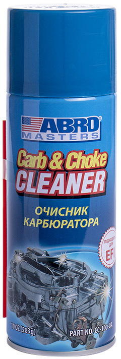 

Очиститель карбюратора ABRO Carb & Choke Cleaner CC-100-UA 283 мл
