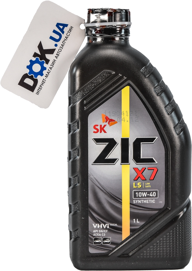 

Моторное масло ZIC X7 LS 10W-40 синтетическое 132620