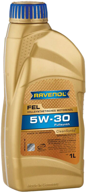 

Моторное масло Ravenol FEL 5W-30 синтетическое 111112301