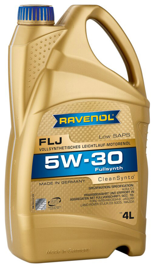 

Моторное масло Ravenol FLJ 5W-30 синтетическое 11111434