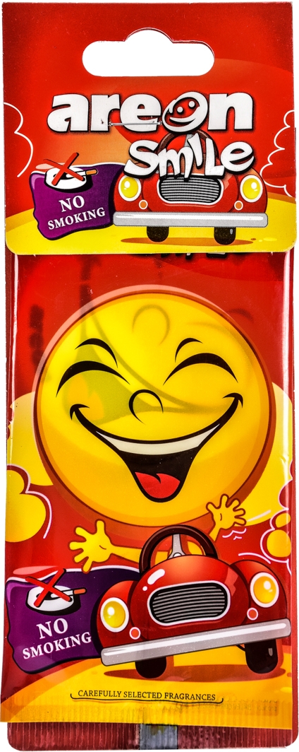 

Ароматизатор Areon Smile No Smoking ASD17