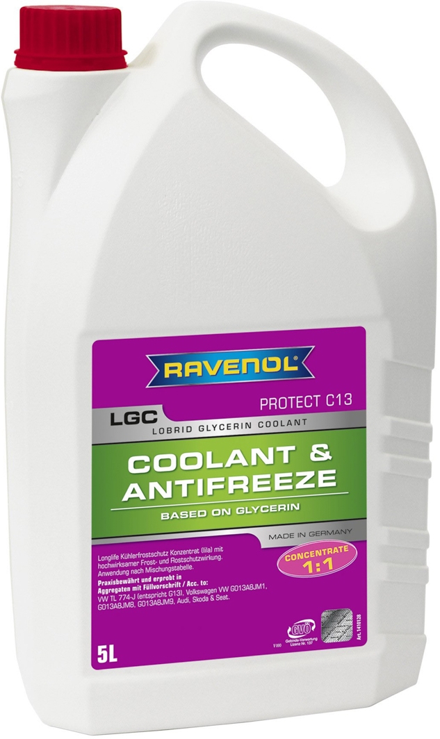 

Концентрат антифриза Ravenol LGC Protect C13 G13 фиолетовый 1410128-005