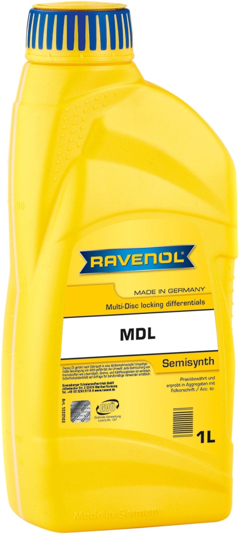 

Трансмиссионное масло Ravenol MDL полусинтетическое 1222103001