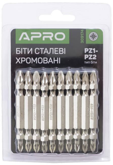 

Набор бит Apro 309174 10 шт.