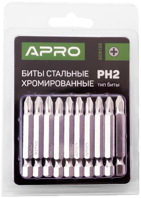 

Набор бит Apro 309135 10 шт.